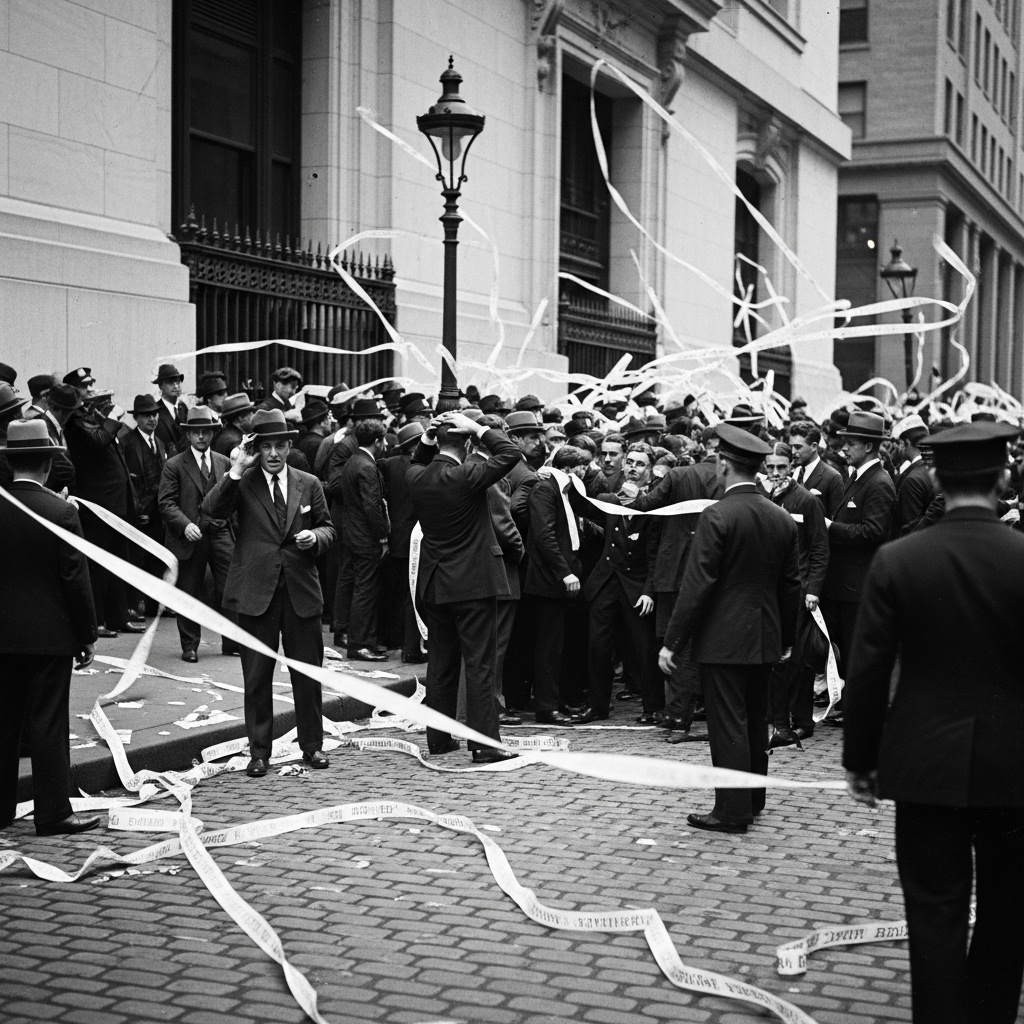 Krach na Wall Street: koszmar czarnego czwartku 1929