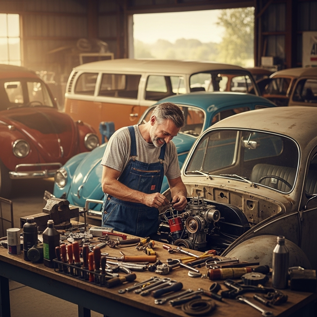 Kulisy świata klasycznych Volkswagenów z drugiej ręki