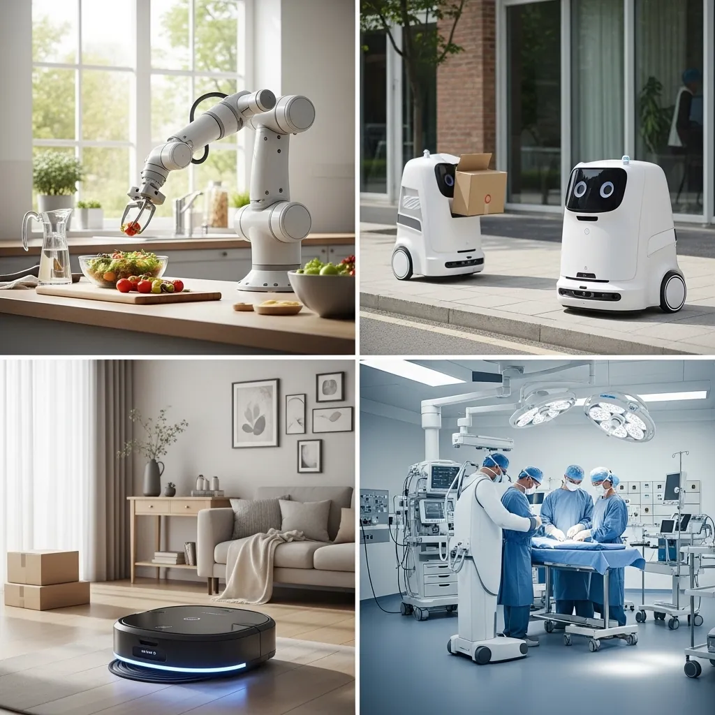 Roboty wokół nas: fascynujące aplikacje w codziennym życiu