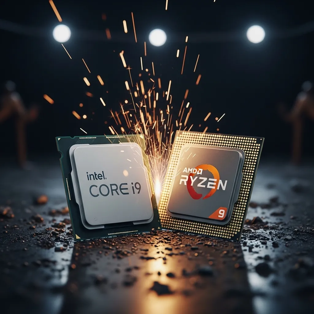 Starcie tytanów: Intel Core i9 kontra AMD Ryzen 9 – który procesor króluje?