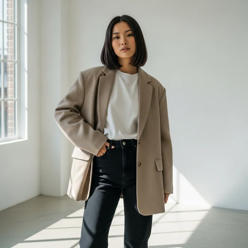 Marynarka oversize: stylowy klucz do nowoczesnej garderoby