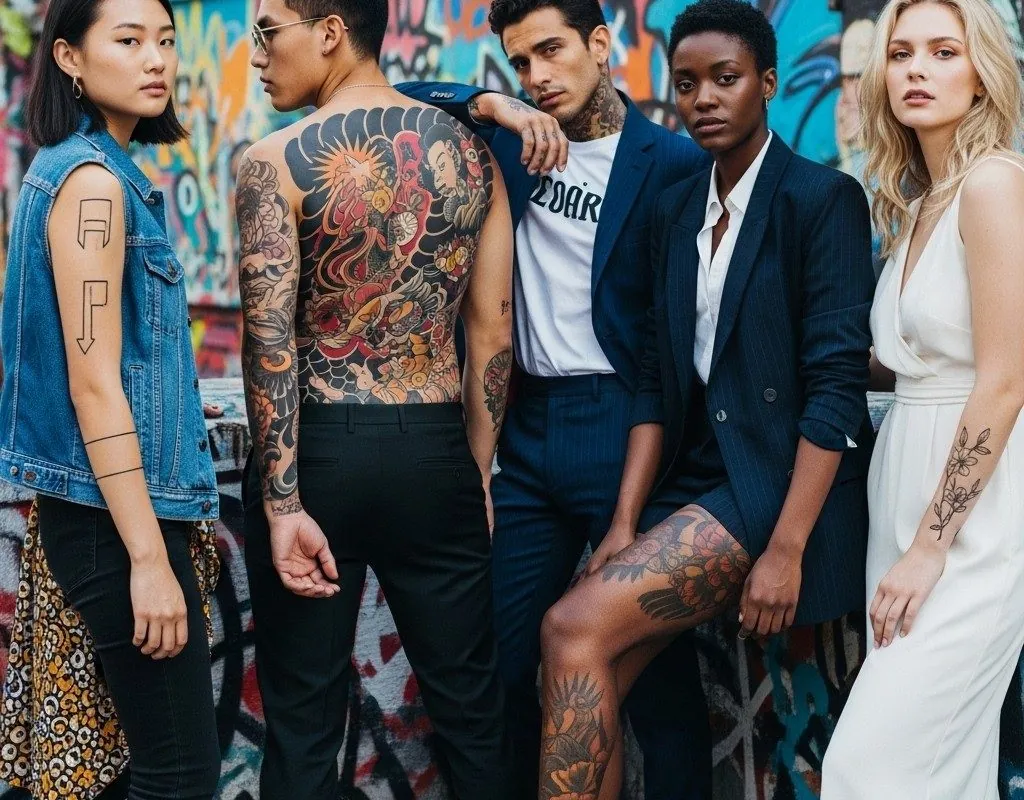 Tatuaże i moda: jak wyrazić siebie kompletnie
