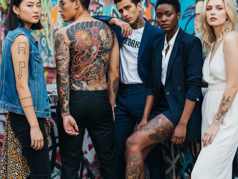 Tatuaże i moda: jak wyrazić siebie kompletnie